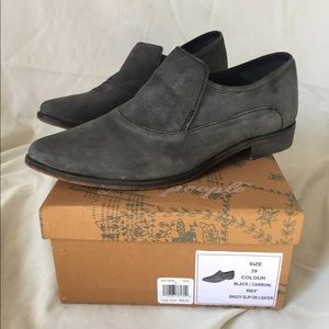 Free People Brady Slip On Loafer Black Size 39